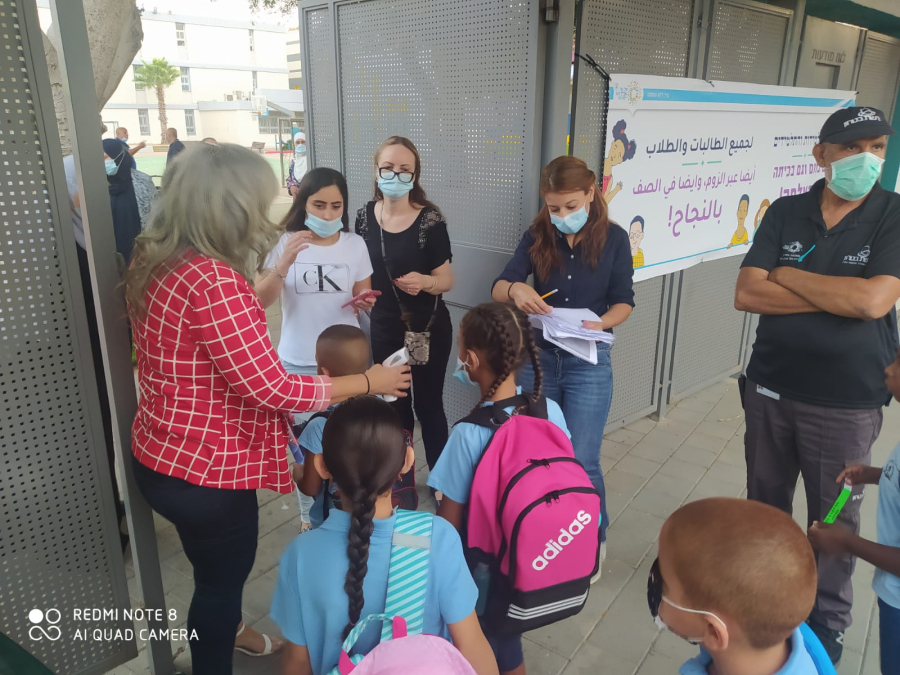  صور: افتتاح السنة الدراسية الجديدة في مدرسة الأخوة الابتدائية بيافا